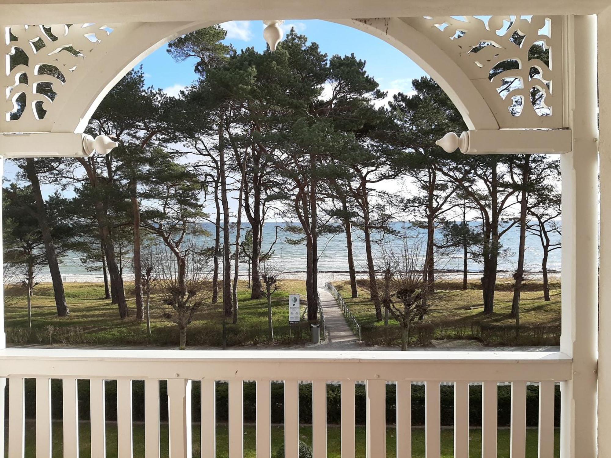 Ferienwohnung Ostseeblick In Der Villa Seeadler Binz Dış mekan fotoğraf